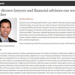 How divorce lawyers and financial advisors can work together